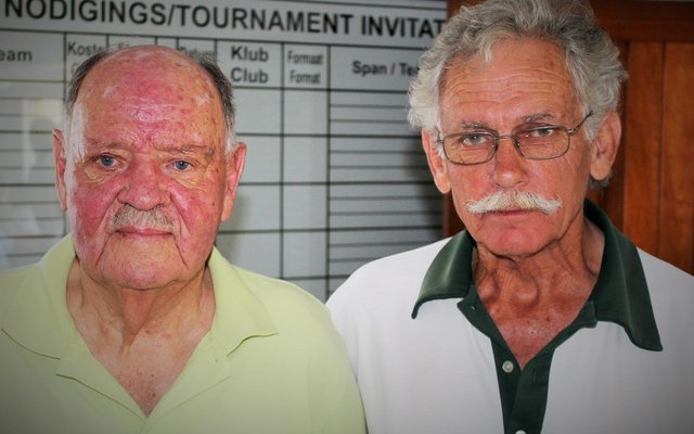 Stigerslid: Solly Hoffman en Huidige President Philip Malherbe 